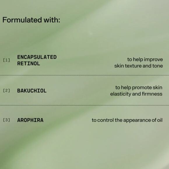 VERSED New Press Restart Fine Lines Firmness Treatment Gentle Retinol Serum - Picture 3 of 11